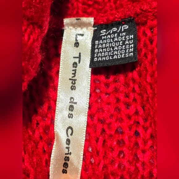 NWOT Le Temps des Cerises Women's Turtleneck Sweater Top Size S/P - Picture 6 of 8